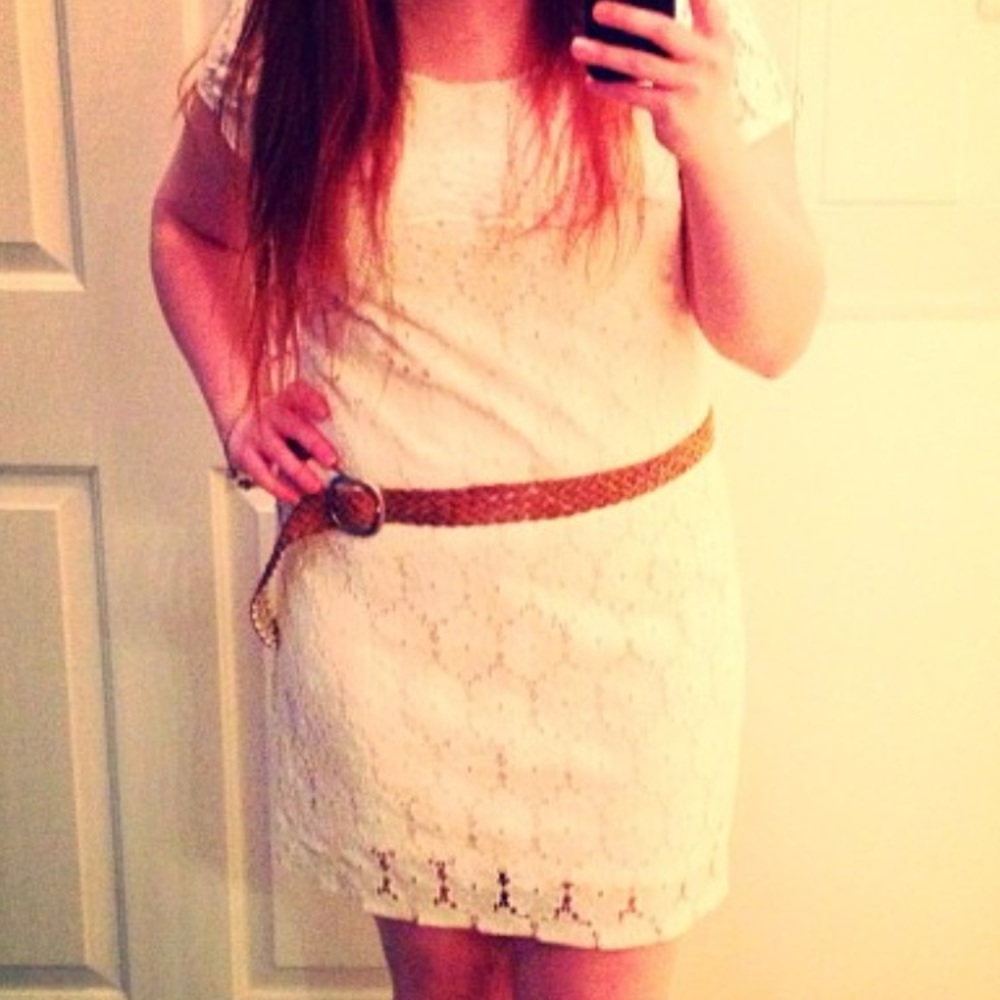 Ivory Lace Dress